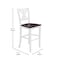 Flash Furniture Antique White Wash Solid Wood Bar Stools, 2PK ES-STBN1-29-WH-2-GG - alternate 9
